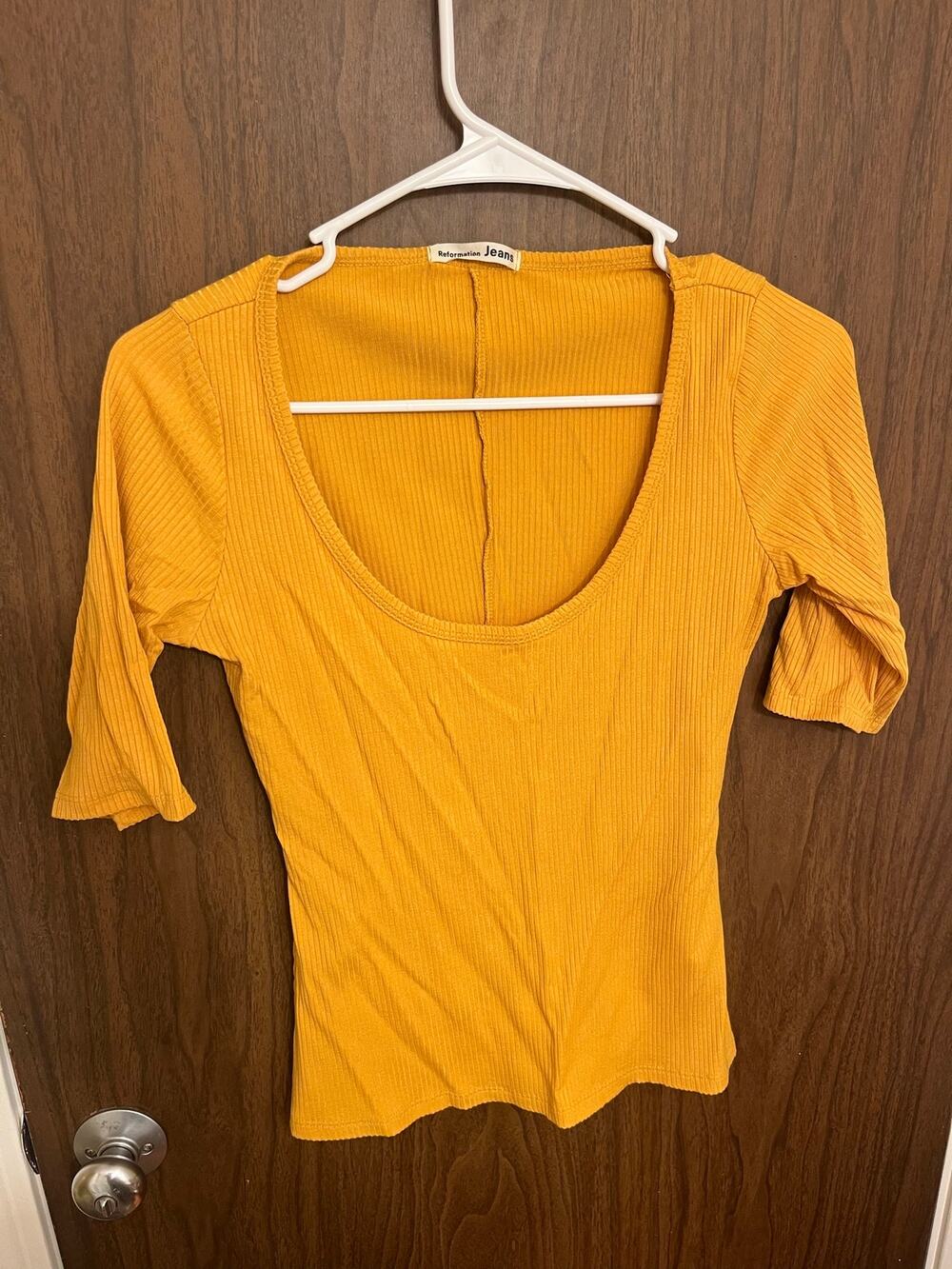 Reformation 'Delia' Top, Size M